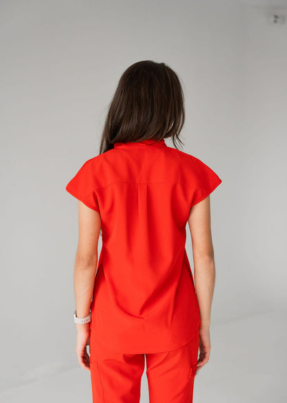 Élégant Haut Col Mandarin