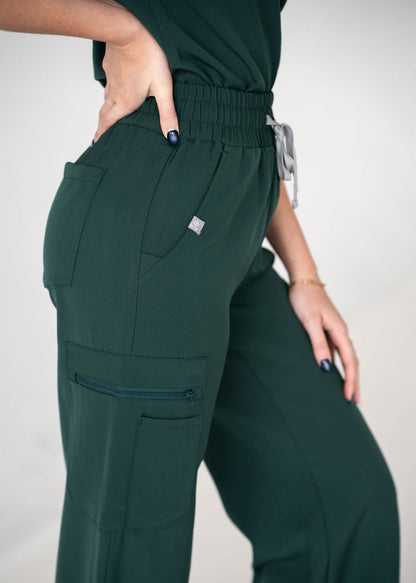 Modern Wide Leg Scrub Pants
