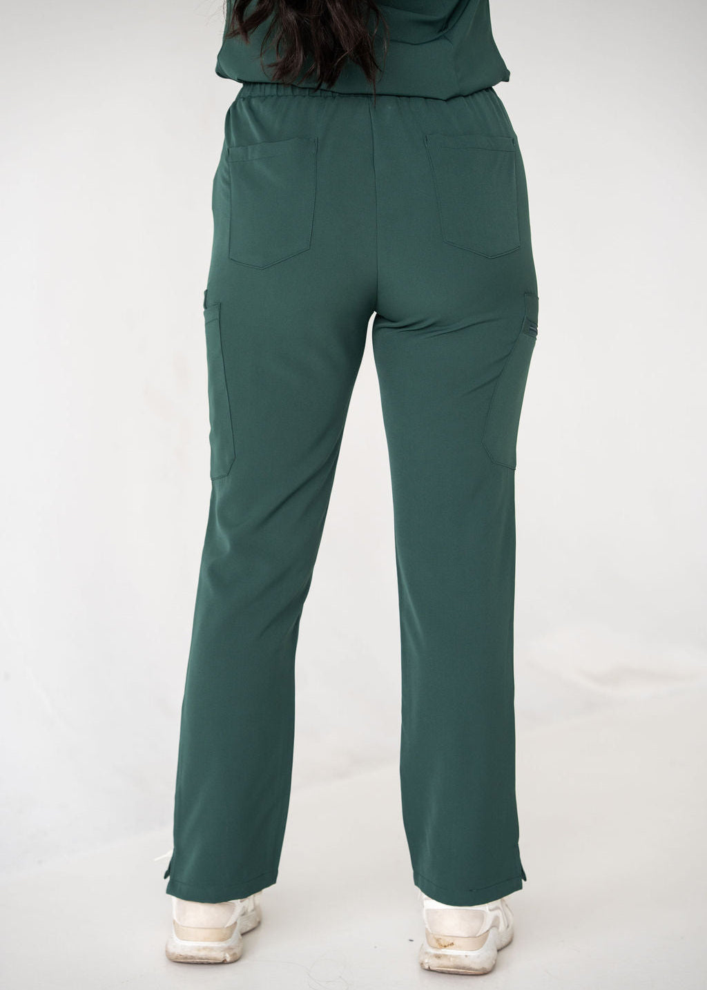 Chic Straight Leg Scrub Pants