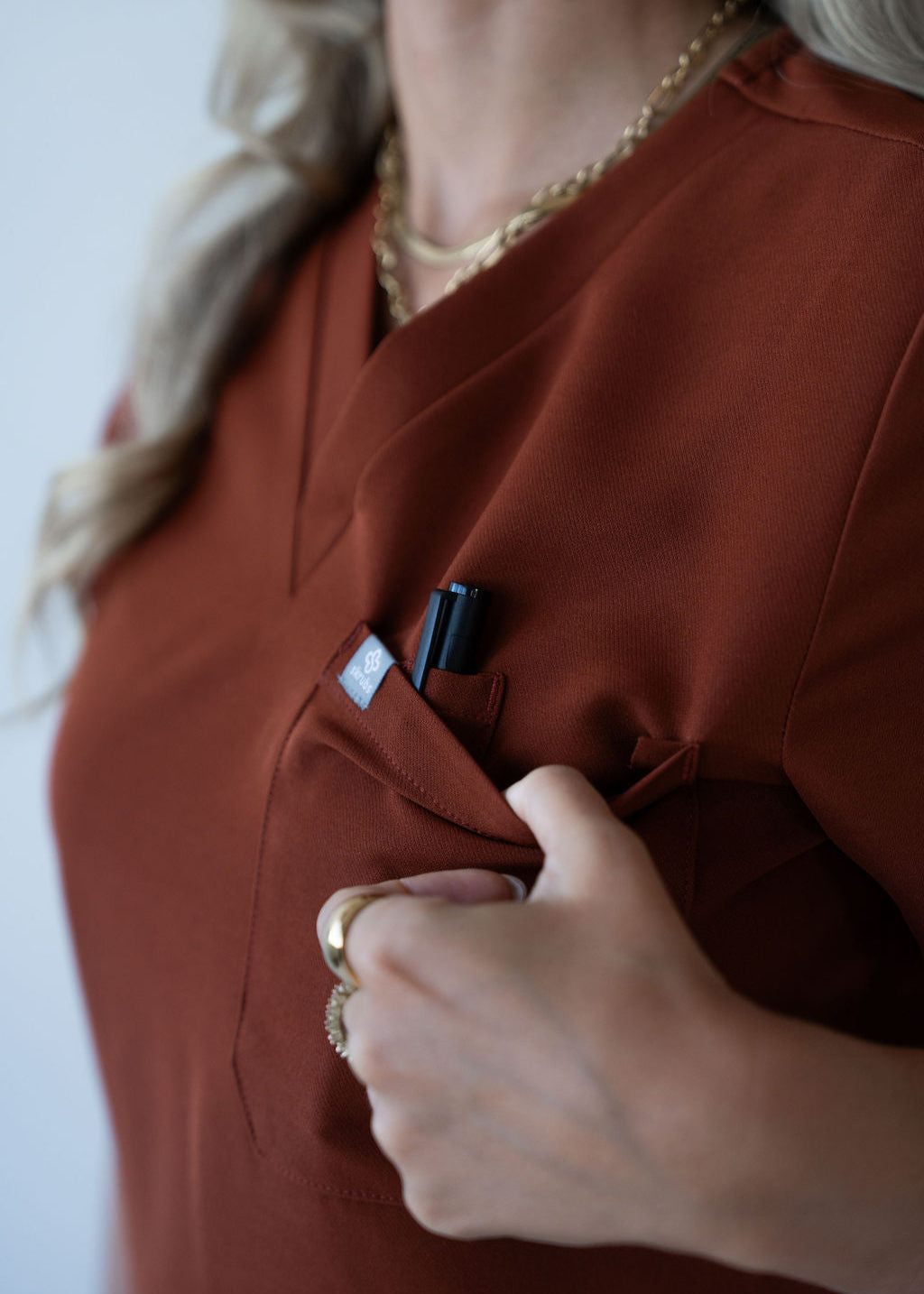Classique Haut Une Poche