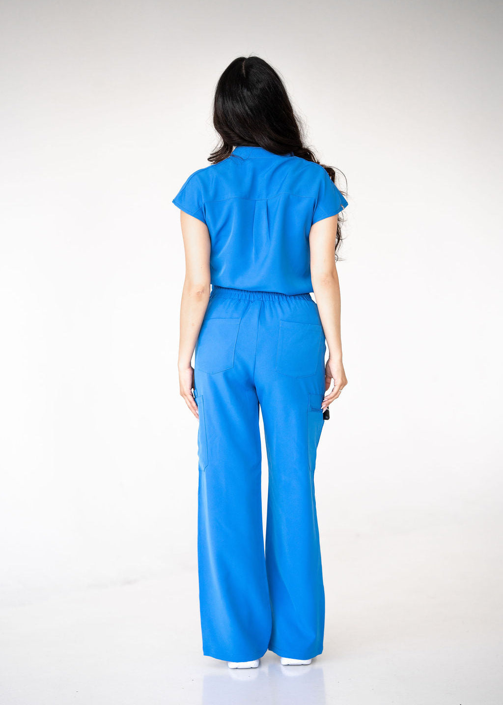 Modern Wide Leg Scrub Pants