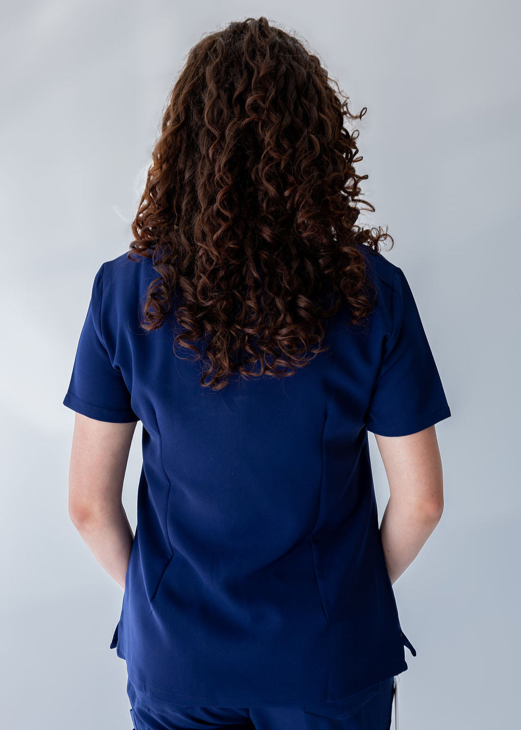 Practical Three-Pocket Scrub Top