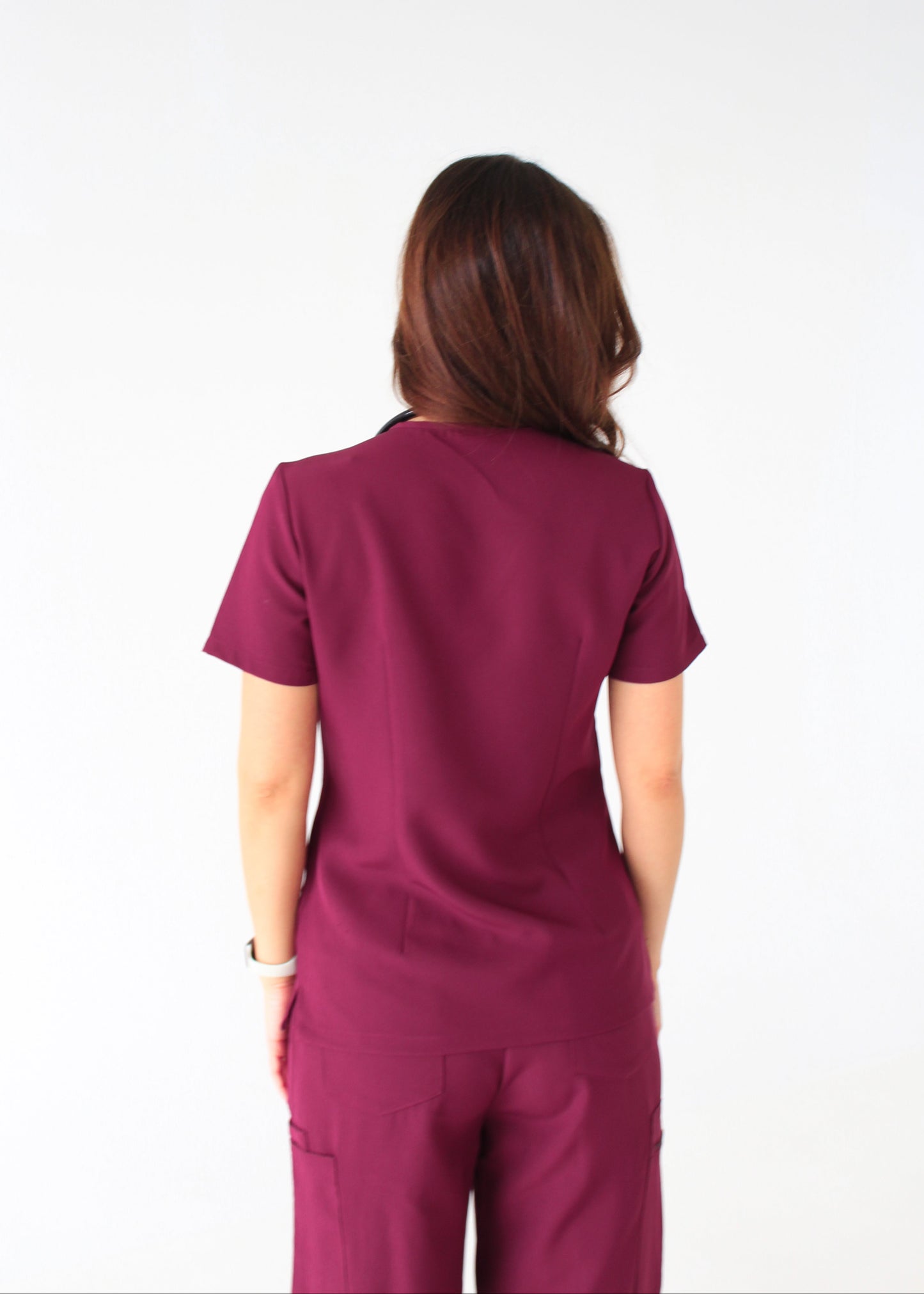 Classic One-Pocket Scrub Top