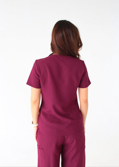 Classic One-Pocket Scrub Top