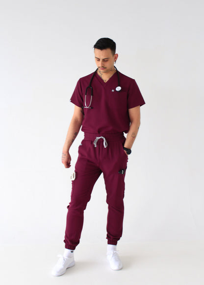 Traditional One-Pocket Scrub Top